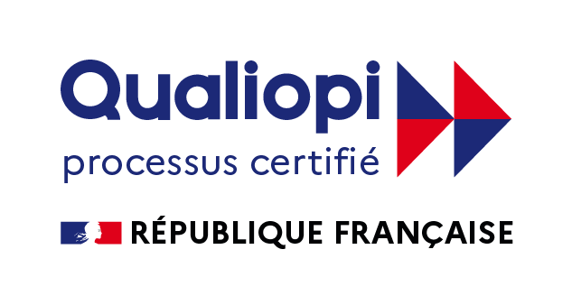 Logo Qualiopi — processus certifié — République Française